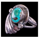Sterling and Turquoise Ring