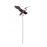 Sheet Iron Egret Garden Decoration