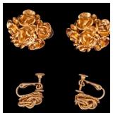 Chanel & Miriam Haskell Earrings