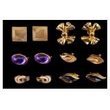 Givency, Trifari, and Coro Costume Earrings