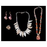 Seashell and Stone Jewelry
