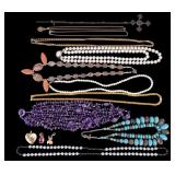 Stone and Other Necklaces