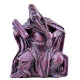 Chinese Carved Soapstone Guan Yu Statuette
