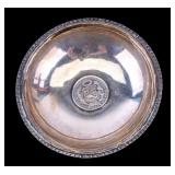 Peruvian Sterling Bowl w/ Inset Peruvian Coin