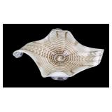 Venetian Art Glass Centerpiece Bowl