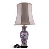 Chinese Famille Rose Vase Table Lamp