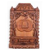 1923 Dated Tramp Art Wall Pocket