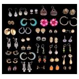 Baroque Pearl and Other Costume Earrings