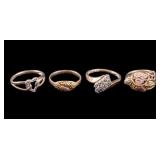10K Gold Rings (4)