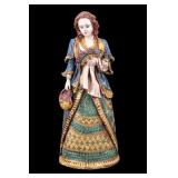 Early 20th C Italian Majolica Statuette