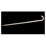 19th C Shark Vertebrae Cane