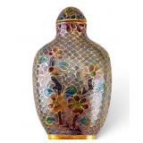 Chinese Plique-a-Jour Style Bottle