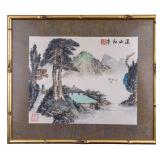 Signed Woodblock Print