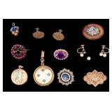 Victorian Gold Filled Brooches and More