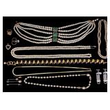 Pearl, Anne Klein and Cufflinks