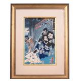 Japanese Woodblock after Yoshifuji (1828-1887)