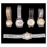 Bulova and Other Vintage Wristwatches