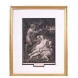 Jupiter & Antiope by Godefroy After Cerreggio
