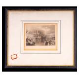 19thC Engraving by W. Brandard After J.M.W. Turner