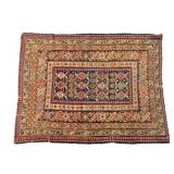 Antique Caucasian Chi Chi Rug, Kuba Region