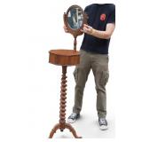Antique Walnut Barber
