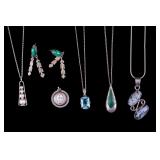 Sterling Silver and Stone Jewelry