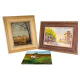Landscape & Cityscape Oil Paintings (3)
