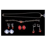 Carnelian, Margaret Craver, & Other 925 Jewelry