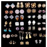 Vintage Designer and Costume Earrings