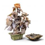 Chinese Jade Tree w/ Spinach Jade Base