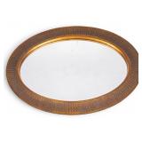 Basset Mirror Co. Beveled Oval Mirror