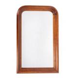 Louis Philippe-Style Walnut Wall Mirror