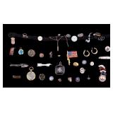 Victorian Sterling, Masonic & More Jewelry