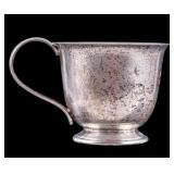 Sterling Silver 20th C Baby Cup ACME
