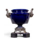 Cobalt and Bronze Jardiniere