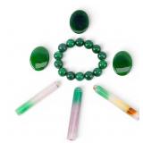 Jade Bracelet and Pendants