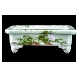 Japanese Celadon Floral Bonsai Planter