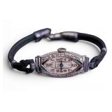 Platinum & Diamond Wrist Watch (Art Deco)