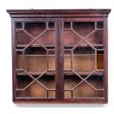 Petite "13 Light" Antique Hanging Cupboard