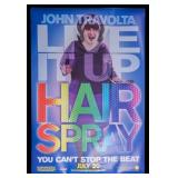 John Travolta "Hairspray" Bus Stop Poster