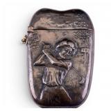 Rare Victorian Sterling Match Safe