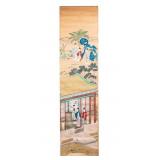 Vintage Chinese Hand Painted Scroll