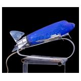 Art Deco Airplane Form Table Lamp