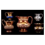 Copper Luster Creamer Group w/ Gray
