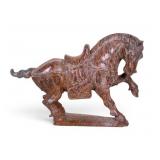 Chinese Imperial Steed Agate Statuette