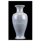 Antique Chinese Celadon Crackle Glaze Vase