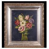 Oil on Board Floral Still Life