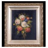 Oil on Board Floral Still Life