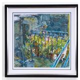 Marco Sassone Limited Edtion Silkscreen, Signed