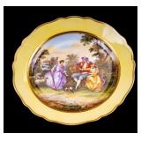 Meissen Hand-Painted Porcelain Charger